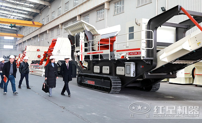 客戶來(lái)廠參觀試機(jī)